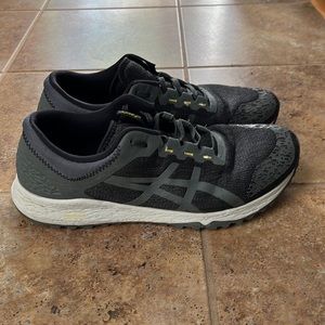 Asics Alpine XT Mens 10.5 Gray Black Trail Running T828N Athletic Lace Up Shoes